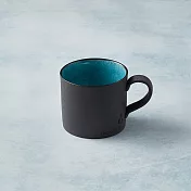 有種創意 - 日本美濃燒 - 黑陶釉彩馬克杯 - 青綠