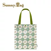 Sunny Bag - 捲毛力卡-學院風側背袋(森林玫瑰)