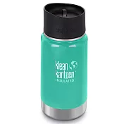 美國Klean Kanteen寬口保溫鋼瓶355ml海波綠