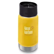 美國Klean Kanteen寬口保溫鋼瓶355ml萊姆黃