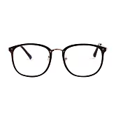【大學眼鏡】AIMI 濾藍光茶色中性流行款眼鏡 5026茶色