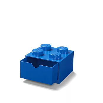 丹麥LEGO 樂高桌上抽屜4凸(經典藍)