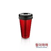 韓國WONDER MAMA 480ml酒紅不鏽鋼保溫杯(含蓋)