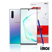 iMos 3H3SAS Samsung Note 10 (正面)超抗非滿版潑水疏油效果保護貼
