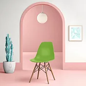 E-home EMS北歐經典造型餐椅-綠色