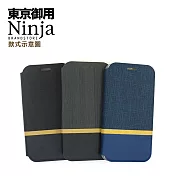 【東京御用Ninja】Apple iPhone 11 (6.1吋)復古懷舊牛仔布紋保護皮套(時尚灰)