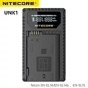 Nitecore UNK1 液晶顯示充電器