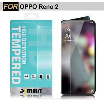 Xmart for OPPO Reno 2 薄型 9H 玻璃保護貼-非滿版