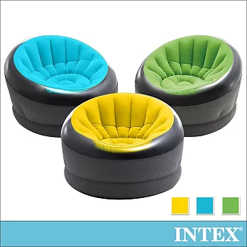 【INTEX】帝國星球椅 /充氣沙發/懶骨頭112x109x高69cm-3色可選(66582)芥末黃