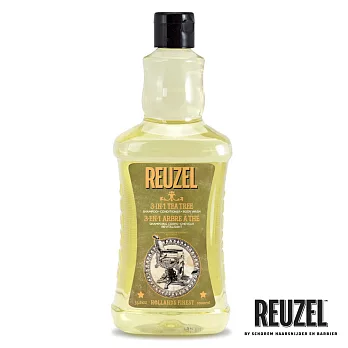 REUZEL 3合1茶樹全能全身洗潤保濕髮浴 1000ml