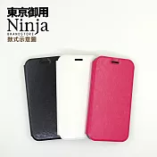 【東京御用Ninja】Xiaomi紅米 Note 8 Pro (6.53吋)經典瘋馬紋保護皮套(黑色)