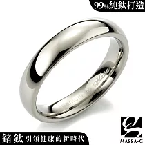 DECO X MASSA─G【鈦金純愛】鈦金戒美規11號