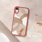 INJOYmall for iPhone 7 / 8 淡雅自信 耐撞擊磨砂邊框手機殼