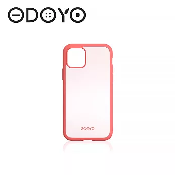 【ODOYO】NANO EDGE+iPhone 11 Pro 5.8吋邊框強化防震背蓋櫻桃粉