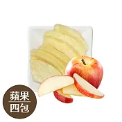 無添加水果脆片：蘋果四入組【韓國 Ssalgwaja 米餅村】