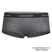 【紐西蘭Icebreaker 】女 Sprite 四角內褲-BF150 / IB103023M-013灰