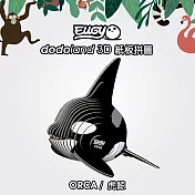 EUGY  3D紙板拼圖-虎鯨