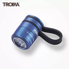 德國TROIKA夾式磁鐵磁吸安全警示燈ECO RUN隨身照明燈超迷你手電筒TOR90藍色