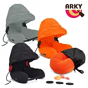 ARKY Somnus Travel Pillow 咕咕旅行枕-乳膠顆粒版+專用收納袋但尼丁橘+收納袋