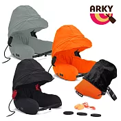ARKY Somnus Travel Pillow 咕咕旅行枕-快速充氣版+專用收納袋紐西蘭黑+收納袋