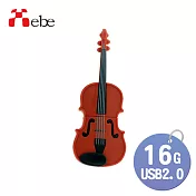 【Xebe集比】 小提琴 造型隨身碟 16G