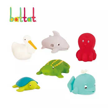 Battat 洗澡玩具 海洋(霓虹)