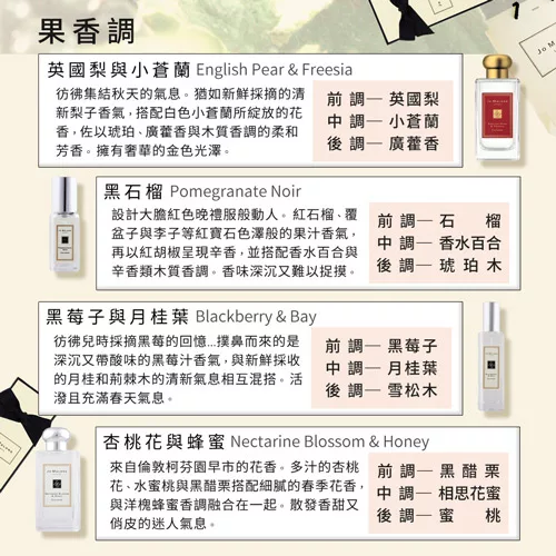 博客來 Jo Malone 香水 30ml 多款香味任款加贈品牌提袋及掛飾 百貨公司貨鼠尾草與海鹽