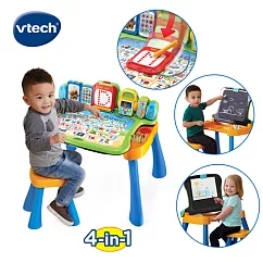 【Vtech】4合1多功能互動學習點讀桌椅組