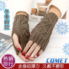 【COMET】保暖針織半指手套(GK─01)