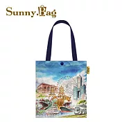 Sunny Bag - 火車頭顏坊-文青風側背袋-高雄印象
