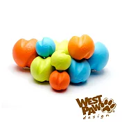 美國West Paw Jive 耐咬玩具球-5cm-小- 橘