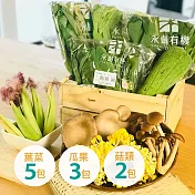 【永齡農場】有機蔬菜箱(小箱)