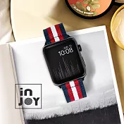 Apple Watch Series 1 2 Series 3 Series4 Series5 Series6 38 / 40mm 舒適中性尼龍錶帶- 黑色