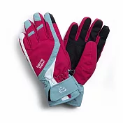 Route8八號公路 COURSYN PRIMALOFT(可觸控滑屏)防水保暖手套 絢麗紅L