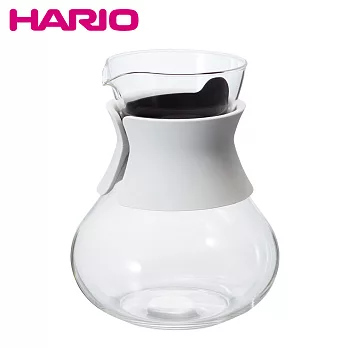 【HARIO】新型濾泡茶壺 500ml / TDC-50 (黑/白 任選)白色