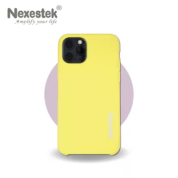 Nexestek iPhone 11 Liquid Silicone case 檸檬黃