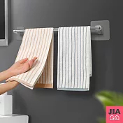 JIAGO 無痕浴室不鏽鋼毛巾架不鏽鋼原色