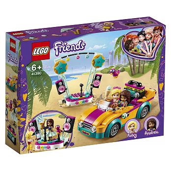 樂高LEGO Friends系列 - LT41390 安德里亞的汽車和舞台