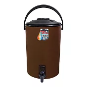 【日象】15公升保冰保溫茶桶 ZONI-P01-15L棕色