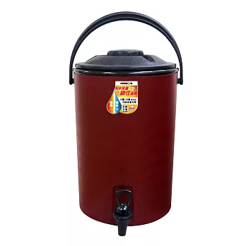 【日象】15公升保冰保溫茶桶 ZONI-P01-15L紅色