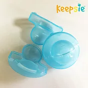 【Keepsie美國奇蹟】美國奇蹟-香草奶嘴收納盒 -粉藍色