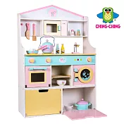 【親親】木製廚房組合加冰箱(MSN19031)