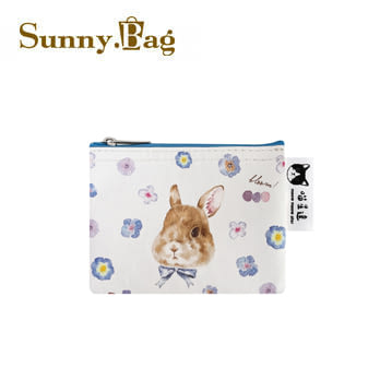 Sunny Bag x 喵星達-紫羅蘭兔兔小零錢包