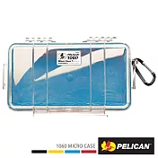 美國 PELICAN 1060 Micro Case 微型防水氣密箱-透明(藍)