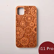 Woodu 木製手機殼 時空齒輪 iPhone 11 Pro適用