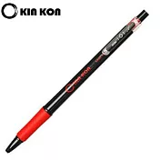 OKK-101黑金剛原子筆0.7針型活性筆紅