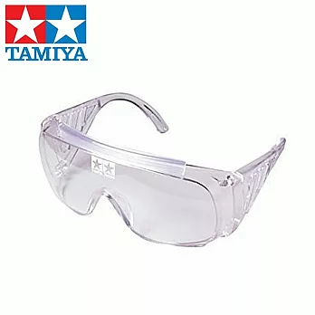 日本田宮TAMIYA工作安全眼鏡ITEM74039*1100透明護目鏡(適模型公仔噴漆保護眼睛)日本平行輸入