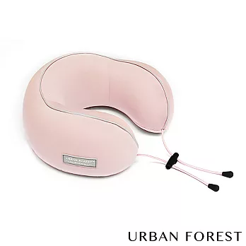 URBAN FOREST都市之森 花卷-旅行頸枕/午睡枕 (基本色) 櫻粉