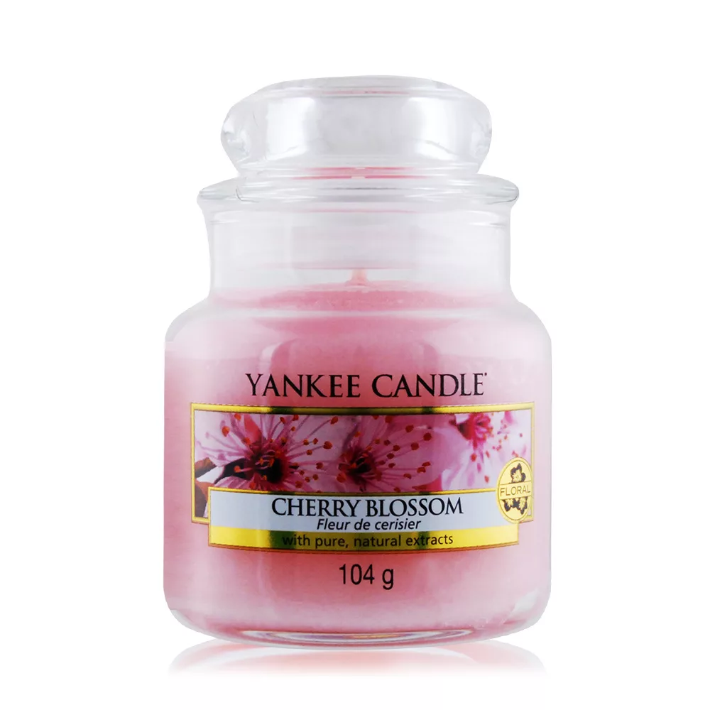 YANKEE CANDLE香氛蠟燭-粉紅櫻花 Cherry Blossom(104g)