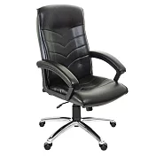 GXG 高背皮面 電腦椅 (鋁合金腳座/防刮輪) TW-1005 LU